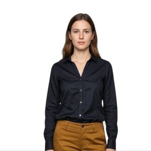 H&M Elegant Black Button-Down Shirt